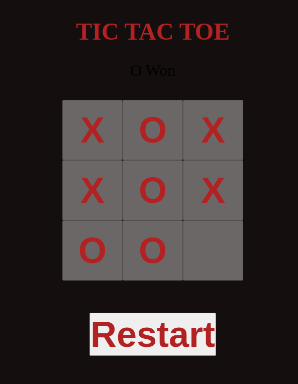 Tic Tac Toe